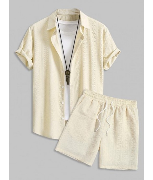 Men's Plain Color 3D Printed Raised Text...