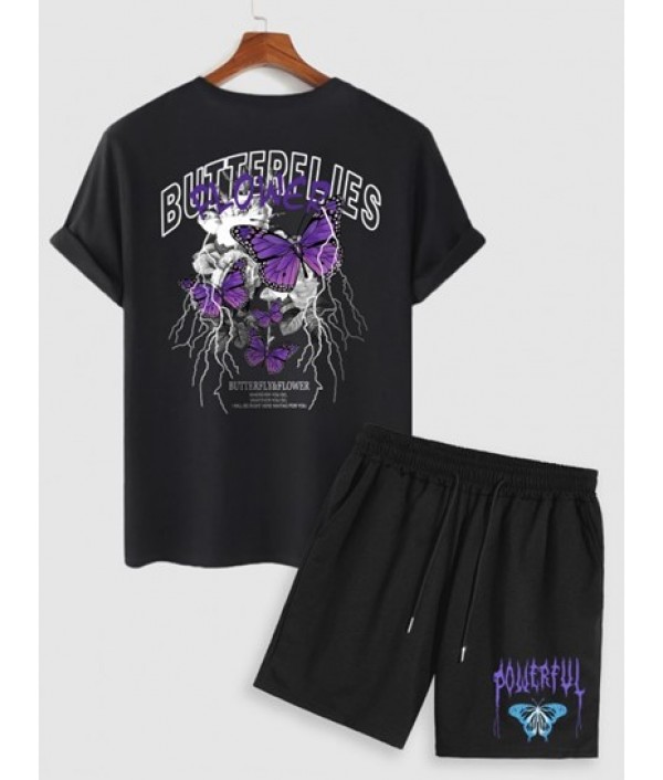 Men's Casual Y2K Aesthetic Letter Butter...