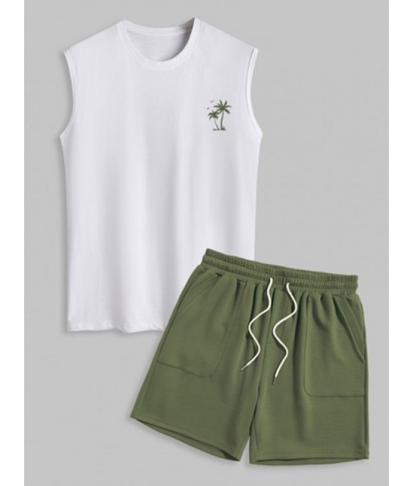 Men's Casual Athleisure Style Vacation P...