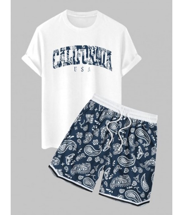 Men's Vintage Ethnic Style Pai...