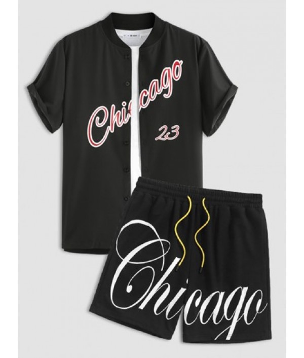 Men's Chicago Graphic Letter P...