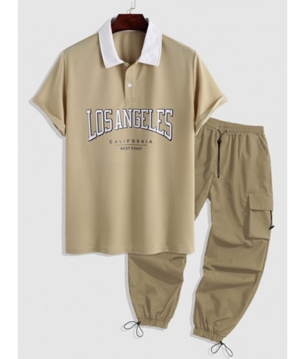 Men's Short Sleeves LOS ANGELE...