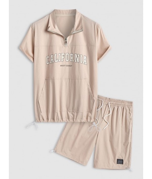 Men's CALIFORNIA WEST COAST Letter Print...