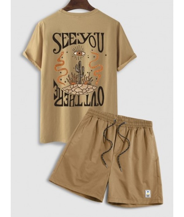 Letter Cactus Eye Graphic Patt...