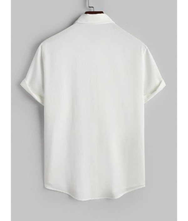 Men's Streetwear Slogan Rose Pattern Short Sleeves Shirt And Floral Pattern Drawstring Casual Shorts Set Men's Streetwear Slogan Rose Pattern Short Sleeves Shirt And Floral Pattern Drawstring Casual Shorts Set