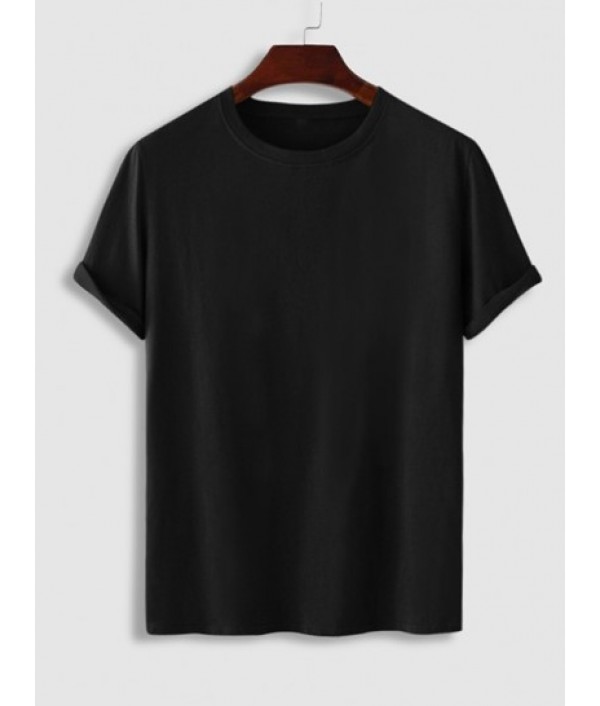 Cartoon Bear POCKET MONEY Graphic Tee And Sweat Shorts Set