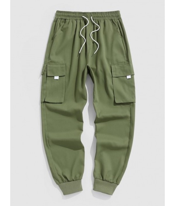 NEW YORKER IN PARIS Pattern Color Spliced Hooded Tee And Techwear Cargo Pants Set NEW YORKER IN PARIS Pattern Color Spliced Hooded Tee And Techwear Cargo Pants Set